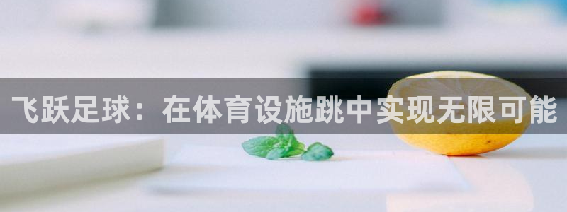 德国凯捷体育集团：飞跃足球：在体育设施跳中实现无限可