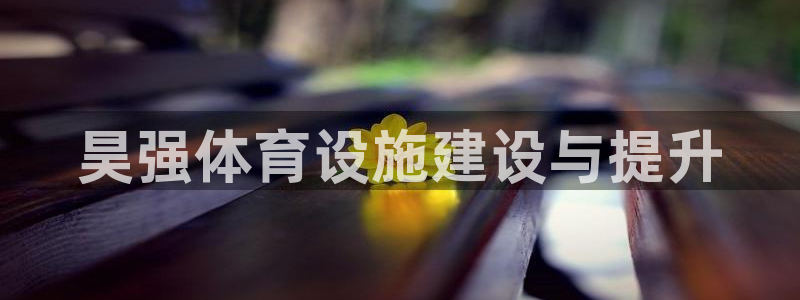 凯捷体育开户：昊强体育设施建设与提升