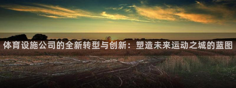 凯捷体育代理：体育设施公司的全新转型与创新：塑造未来