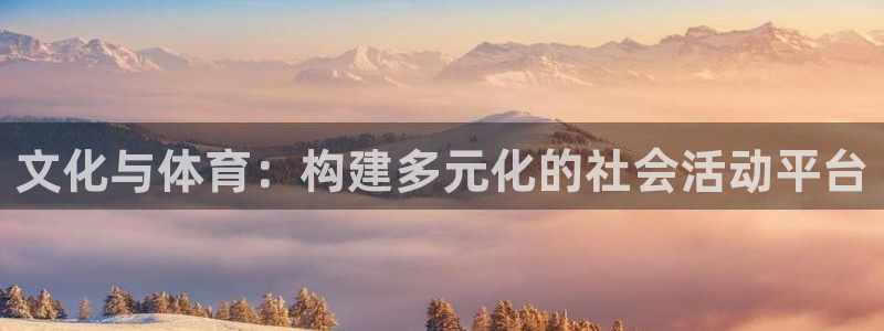 凯捷体育软件：文化与体育：构建多元化的社会活动平台